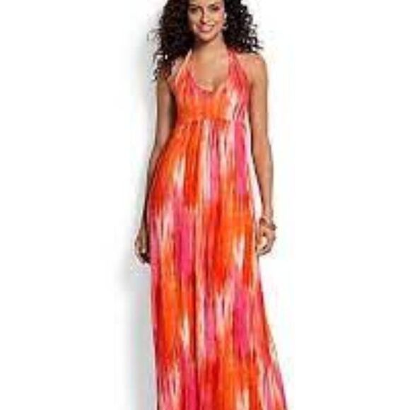 Tommy Bahama Halter Maxi Dress Swim Coverup XS - Picture 1 of 6